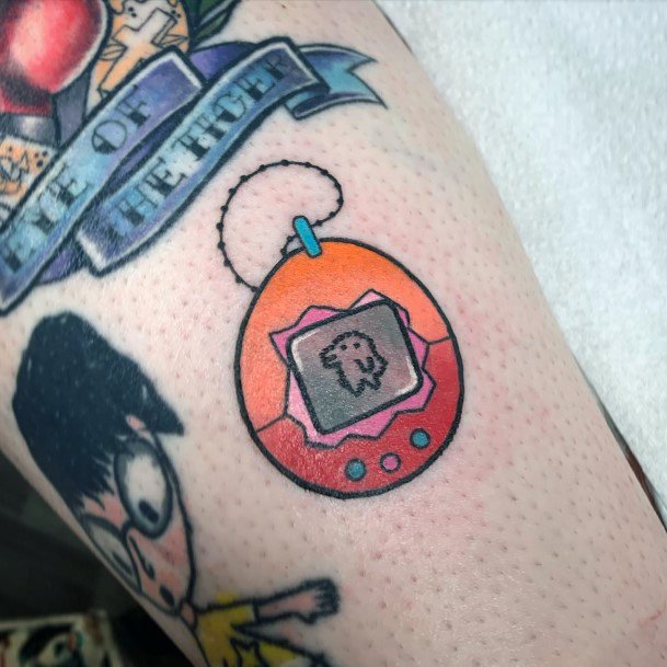 Cool Tamagotchi Tattoos For Women