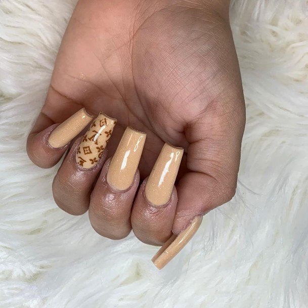 Cool Tan Nails For Women