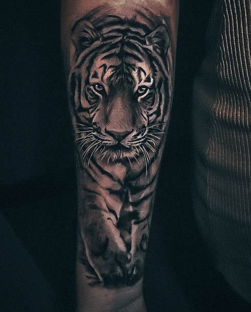 Cool Tiger Tattoos For Women Forearm Sleeve