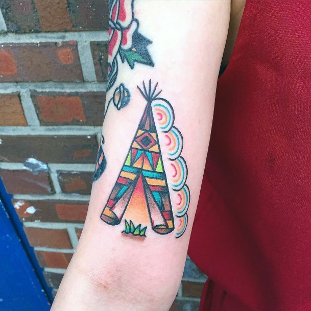 Cool Tipi Tattoos For Women