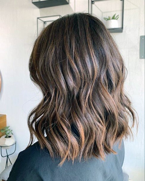 Cool Toned Balayage Hairstyle Women