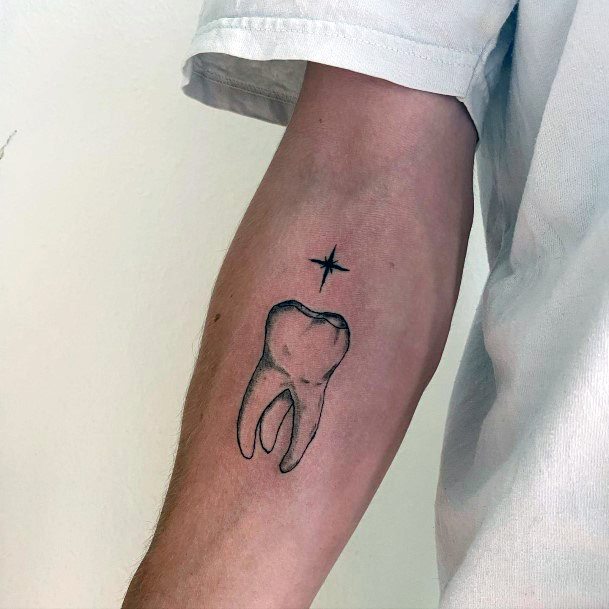 Cool Tooth Tattoos For Women