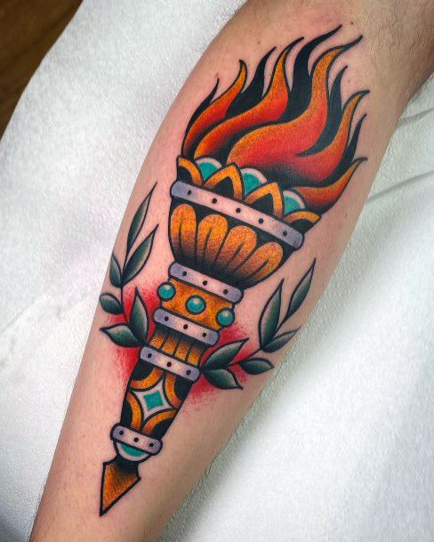 Cool Torch Tattoos For Women