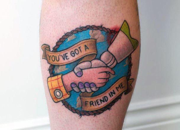 Cool Toy Story Tattoos For Women