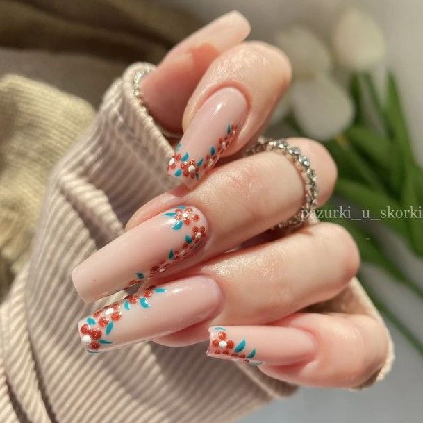 Cool Trendy Nails For Women Tan