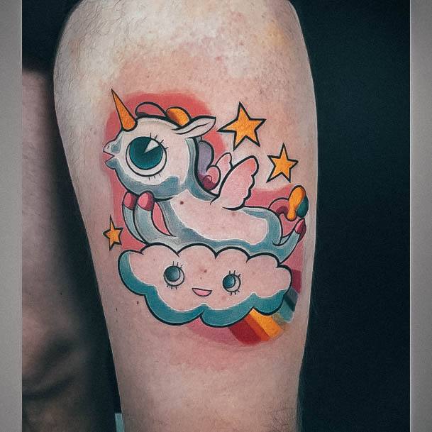 Cool Unicorn Tattoos For Women