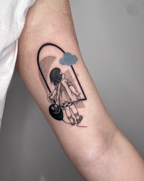 Cool Window Tattoos For Women