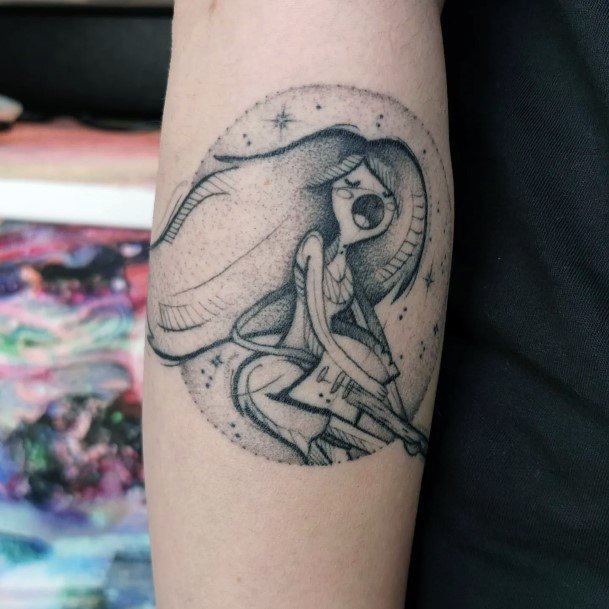 Coolest Females Adventure Time Tattoo