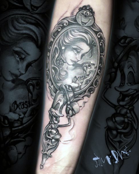 Coolest Females Belle Tattoo