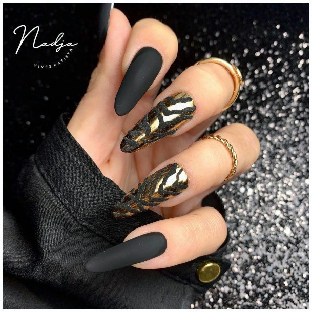 Coolest Females Black Dress Nail