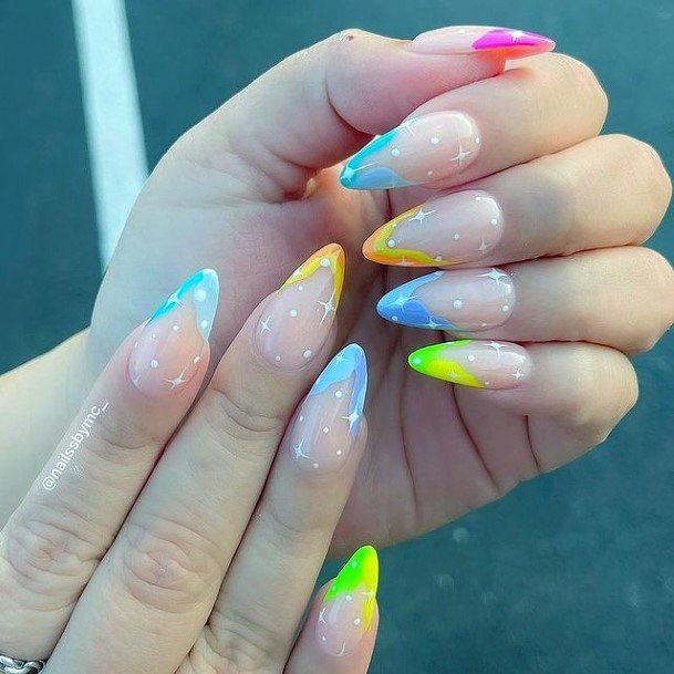 Coolest Females Bright Summer Nail