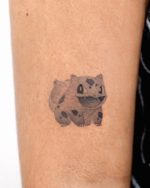 Coolest Females Bulbasaur Tattoo