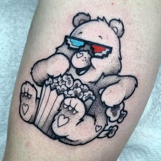 Coolest Females Carebears Tattoo