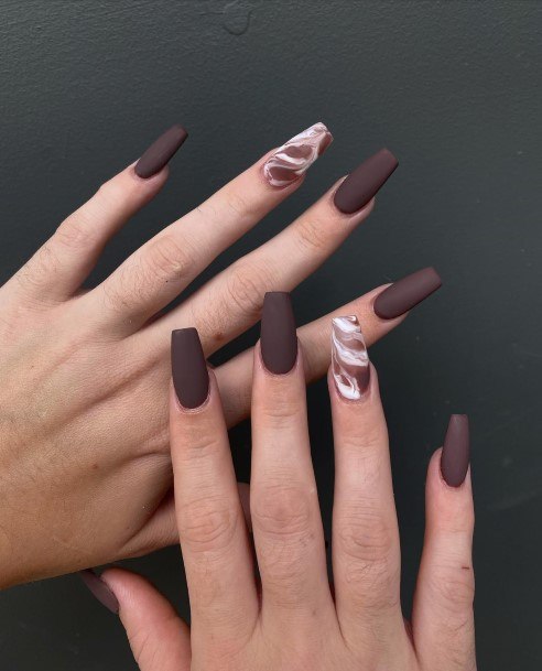 Coolest Females Chocolate Nail