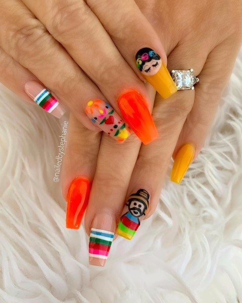 Coolest Females Cinco De Mayo Nail