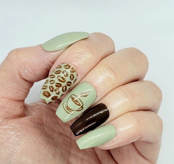 Coolest Females Coffee Nail