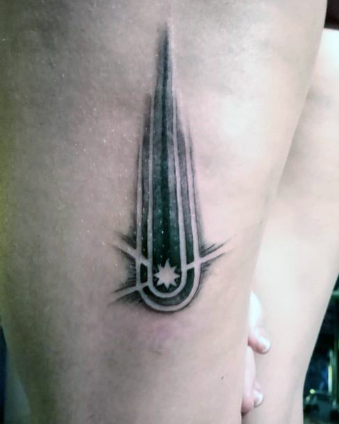 Coolest Females Comet Tattoo