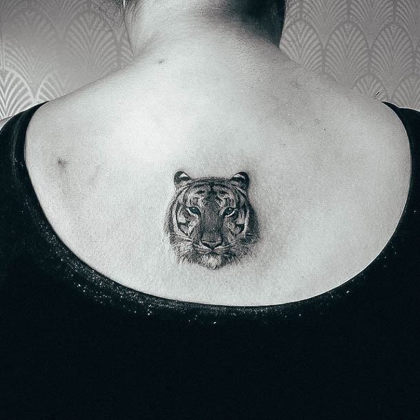 Coolest Females Cool Small Tattoo Tiger Back