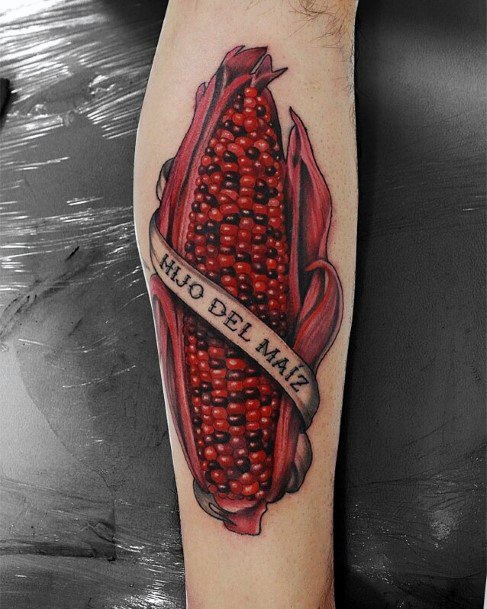 Coolest Females Corn Tattoo