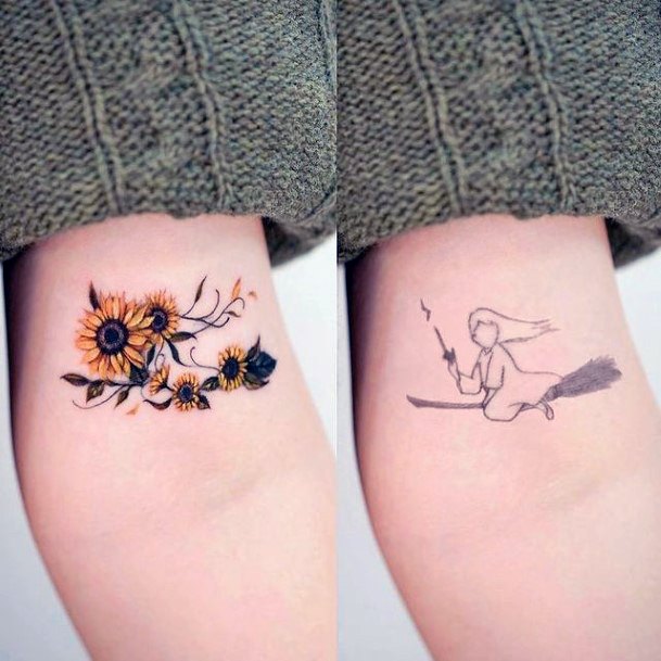 Coolest Females Cover Up Tattoo