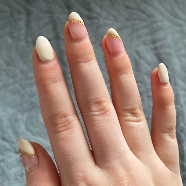 Coolest Females Cream Nail