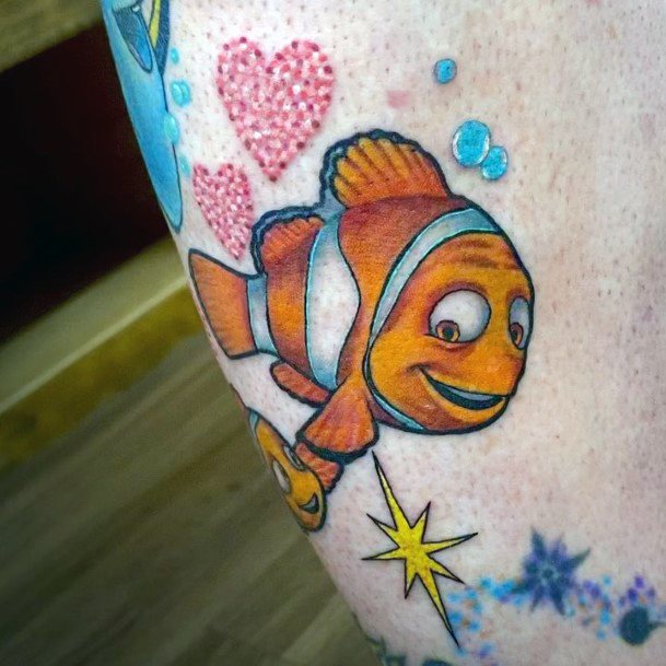 Coolest Females Finding Nemo Tattoo