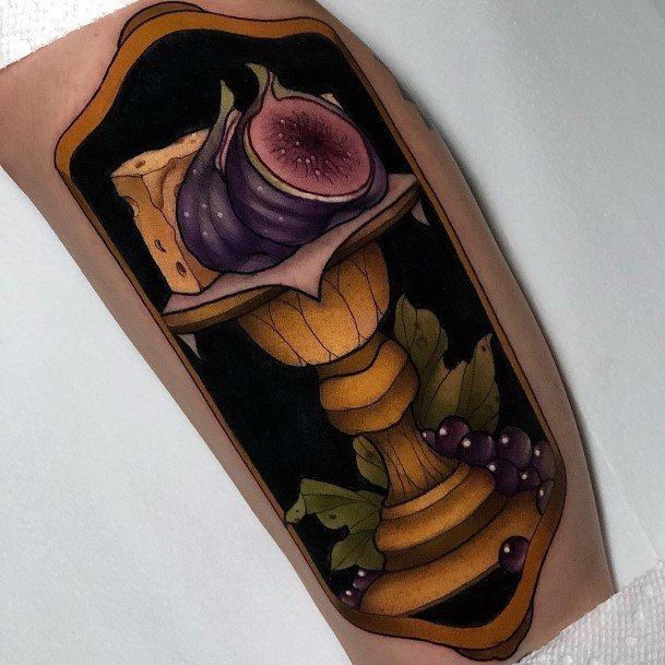 Coolest Females Fruit Tattoo