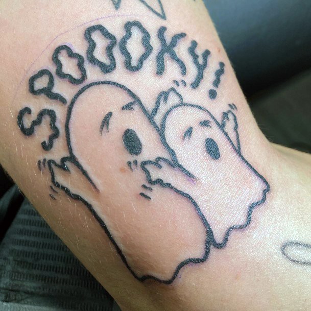 Coolest Females Ghost Tattoo