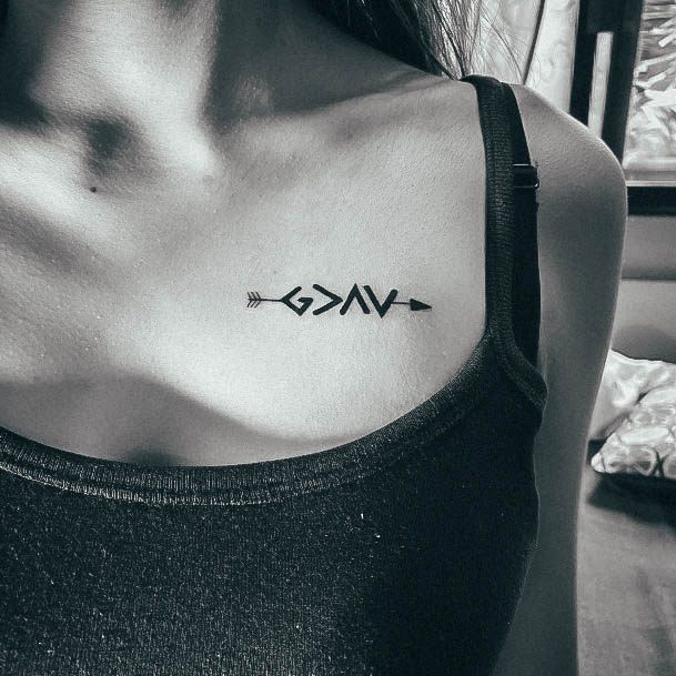 Coolest Females God Is Greater Than The Highs And Lows Tattoo