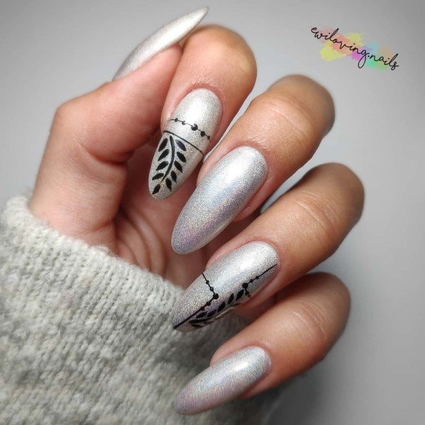 Coolest Females Grey Nail