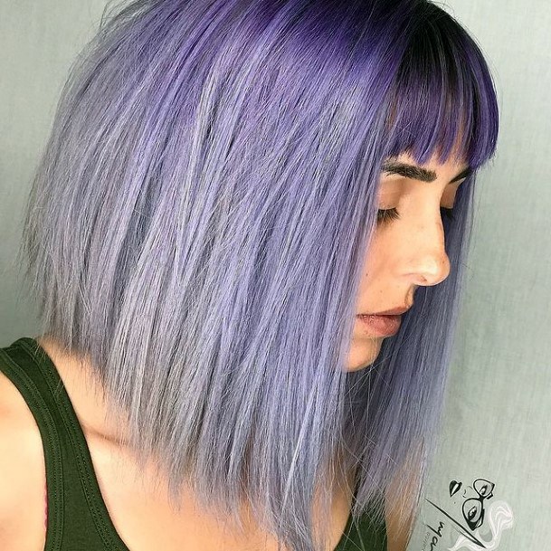 Coolest Females Grey Ombre Hairstyles