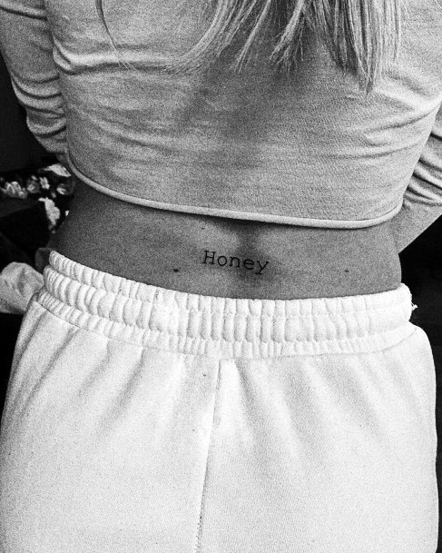 Coolest Females Honey Tattoo