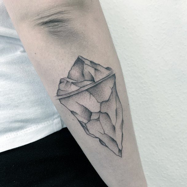 Coolest Females Iceberg Tattoo