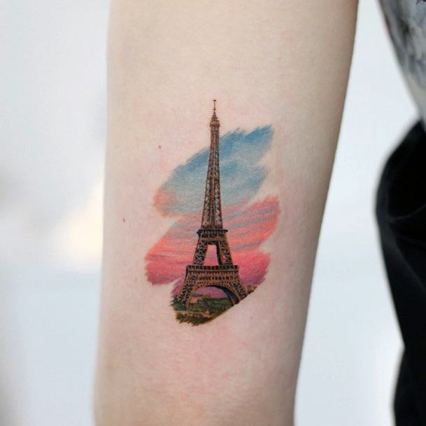 Coolest Females Landscape Tattoo