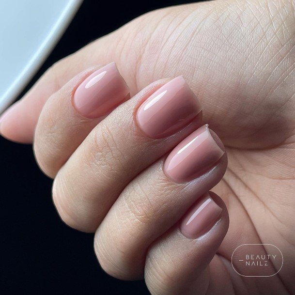 Coolest Females Light Nude Nail