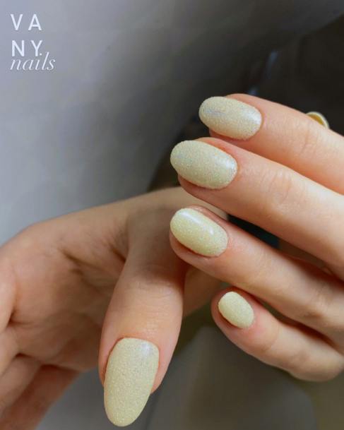 Coolest Females Light Yellow Nail