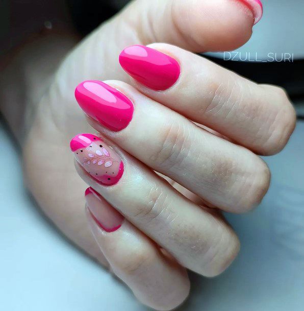 Coolest Females Magenta Nail