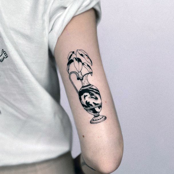 Coolest Females Marble Tattoo