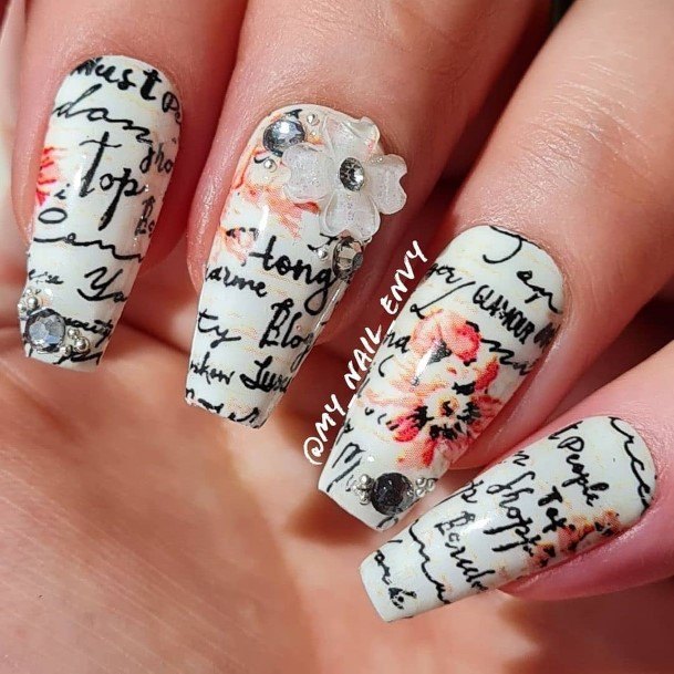 Coolest Females Newspaper Nail