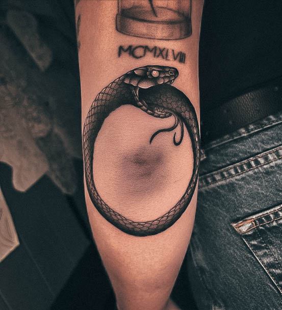 Coolest Females Ouroboros Tattoo