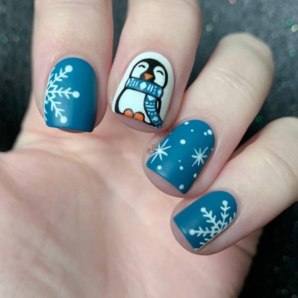 Coolest Females Penguin Nail