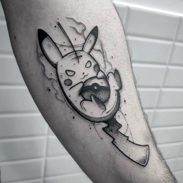 Coolest Females Pikachu Tattoo