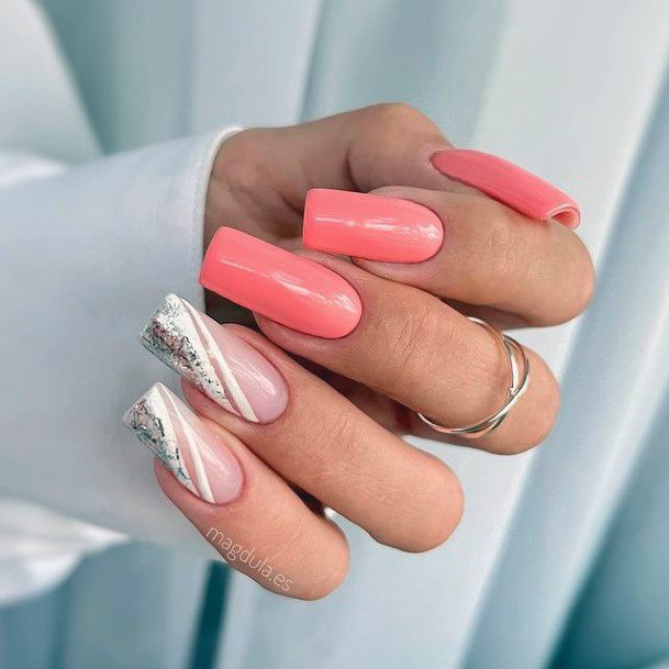 Coolest Females Pink Summer Nail