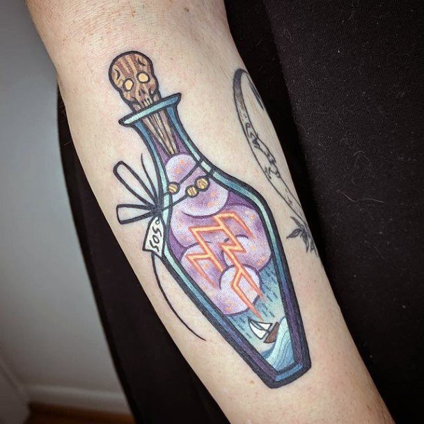Coolest Females Potion Tattoo