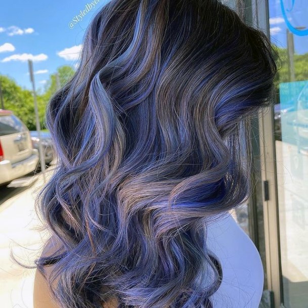 Coolest Females Purple Ombre Hairstyles