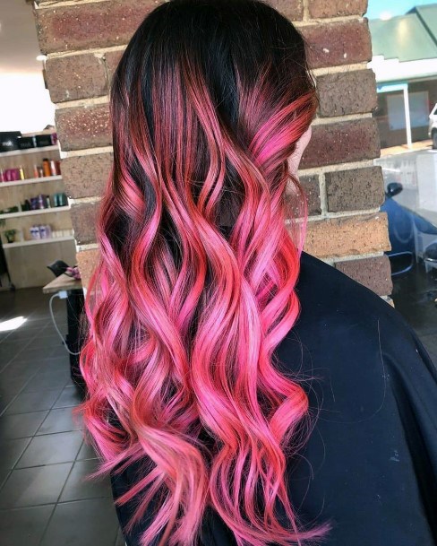 Coolest Females Red Ombre Hairstyles