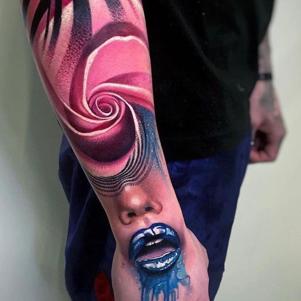 Coolest Females Rose Forearm Tattoo