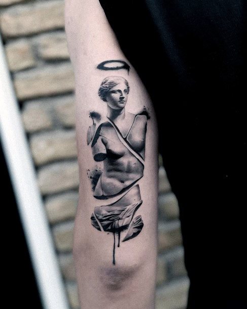 Coolest Females Statue Tattoo