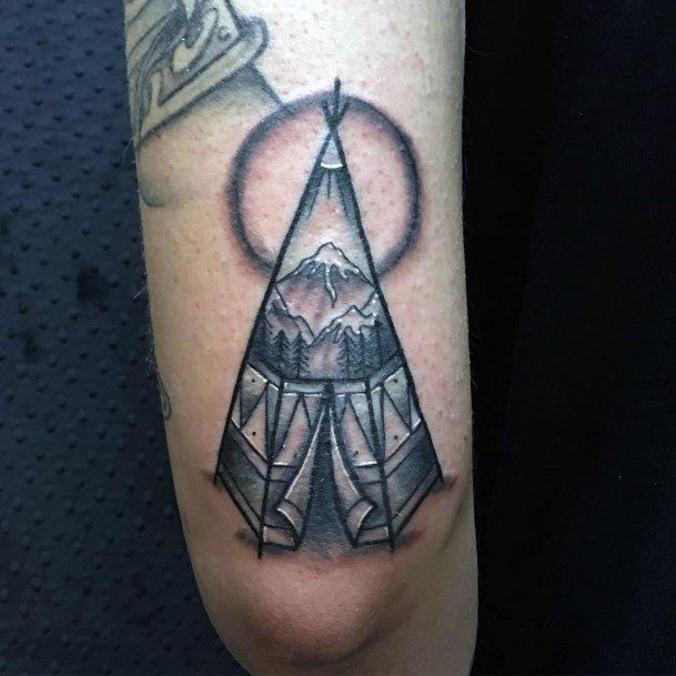 Coolest Females Tipi Tattoo