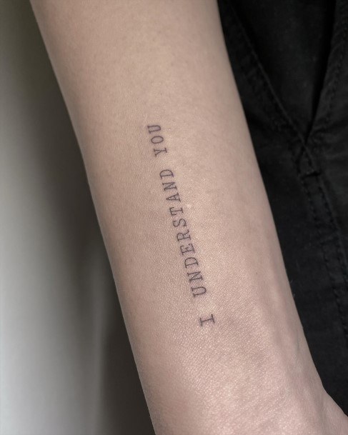 Coolest Females Typewriter Tattoo